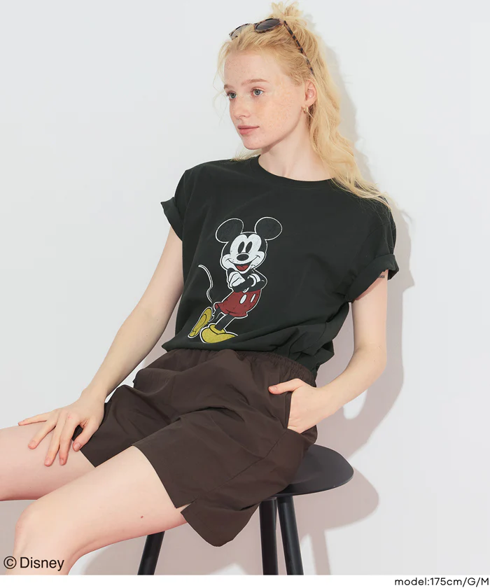 【ディズニー】ウォッシュドTシャツ レディース メール便不可 - Image 13