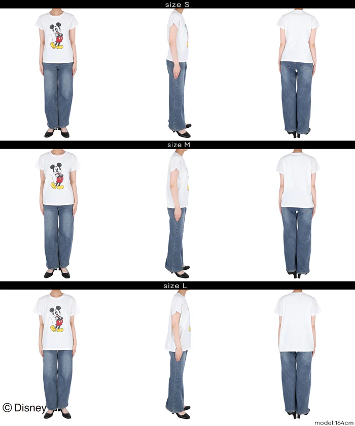 【ディズニー】ウォッシュドTシャツ レディース メール便不可 - Image 18