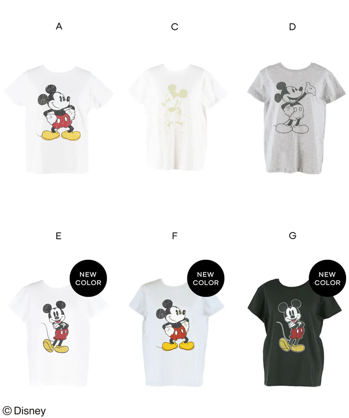 【ディズニー】ウォッシュドTシャツ レディース メール便不可 - Image 20