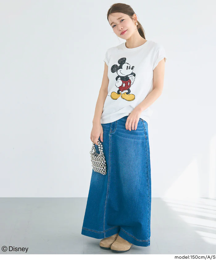 【ディズニー】ウォッシュドTシャツ レディース メール便不可 - Image 5