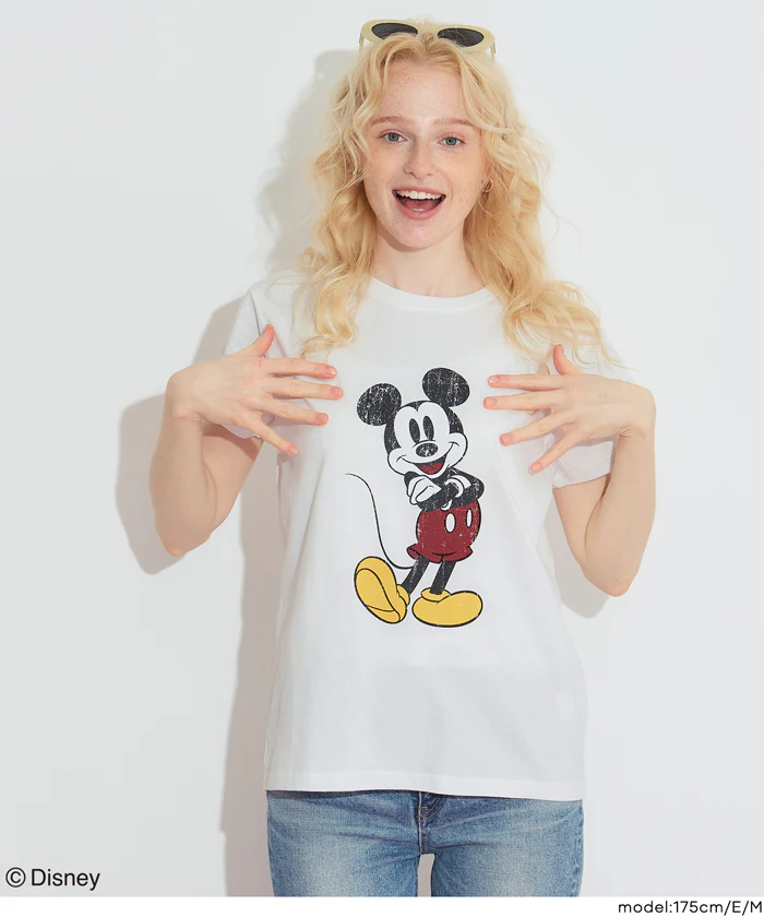 【ディズニー】ウォッシュドTシャツ レディース メール便不可 - Image 6