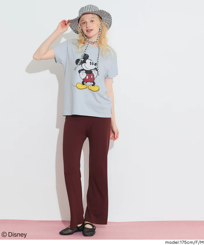【ディズニー】ウォッシュドTシャツ レディース メール便不可 - Image 8