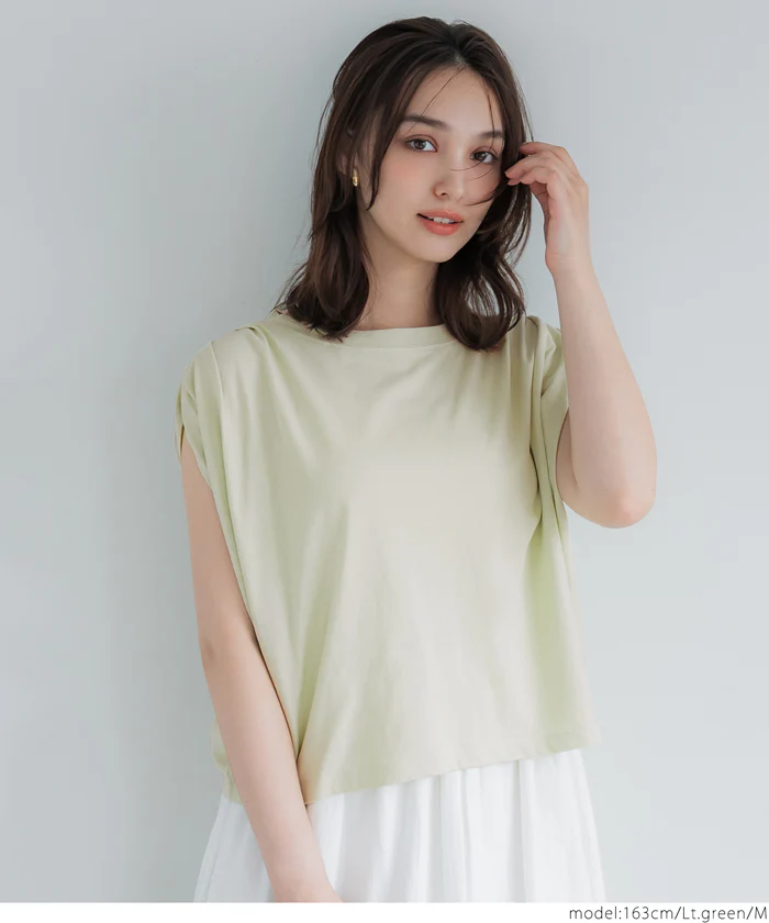 セール★990円→550円 袖タックTシャツ レディース メール便不可 - Image 15