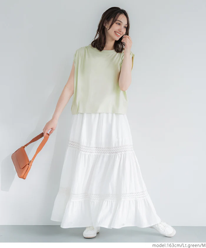 セール★990円→550円 袖タックTシャツ レディース メール便不可 - Image 19