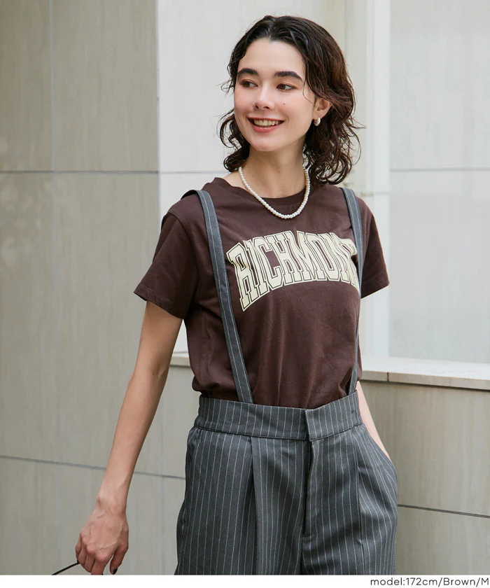 セール★990円→890円 サイドスリットプリントTシャツ レディース メール便不可 - Image 11