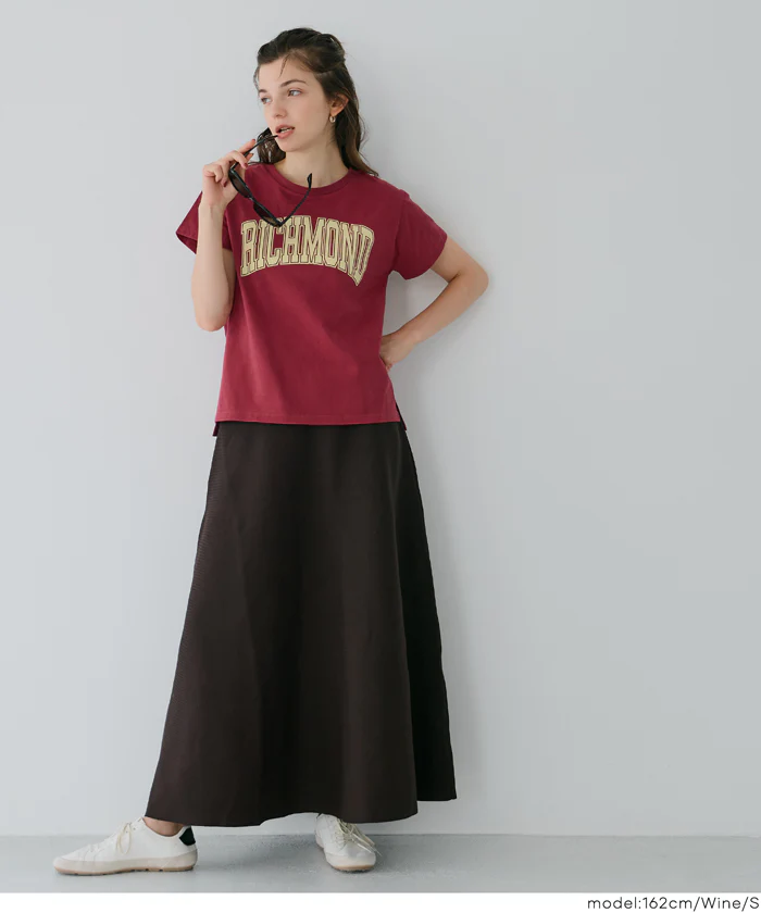 セール★990円→890円 サイドスリットプリントTシャツ レディース メール便不可 - Image 16