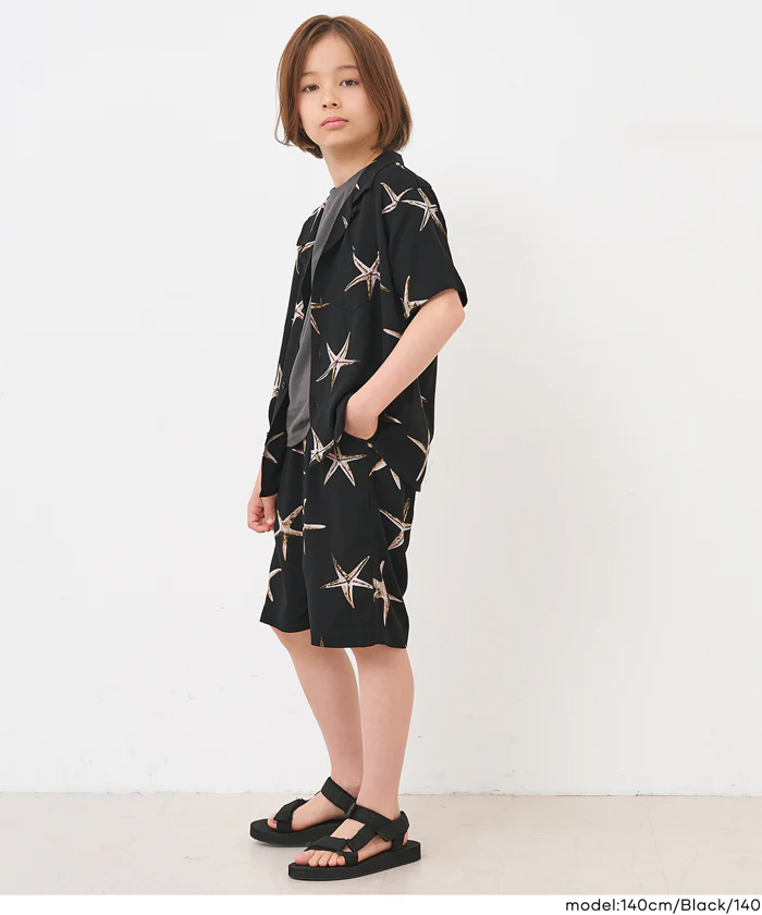 親子お揃いレーヨンヒトデシャツ キッズ メール便可 - Image 6