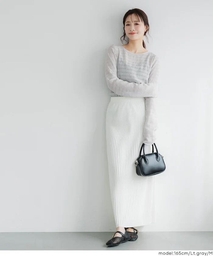 シースルードットトップス レディース メール便可 - Image 10