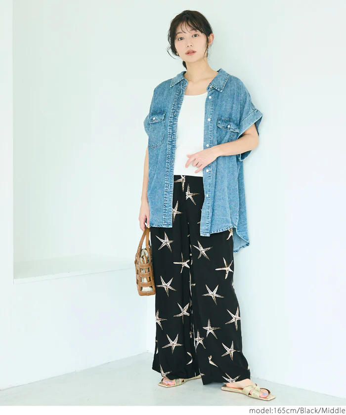 レーヨンヒトデパンツ レディース メール便不可 - Image 10
