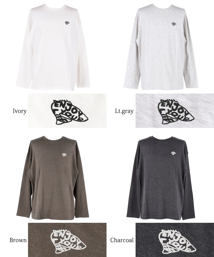 WEB限定セール★1490円→550円 ポイントフィッシュロングTシャツ メンズ レディース メール便不可 - Image 19