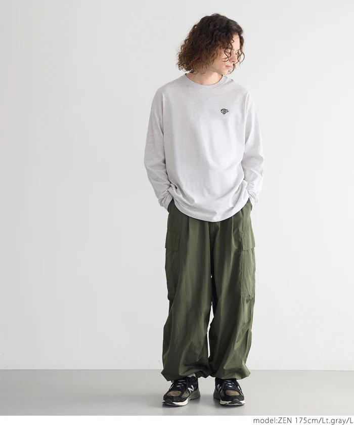 WEB限定セール★1490円→550円 ポイントフィッシュロングTシャツ メンズ レディース メール便不可 - Image 2