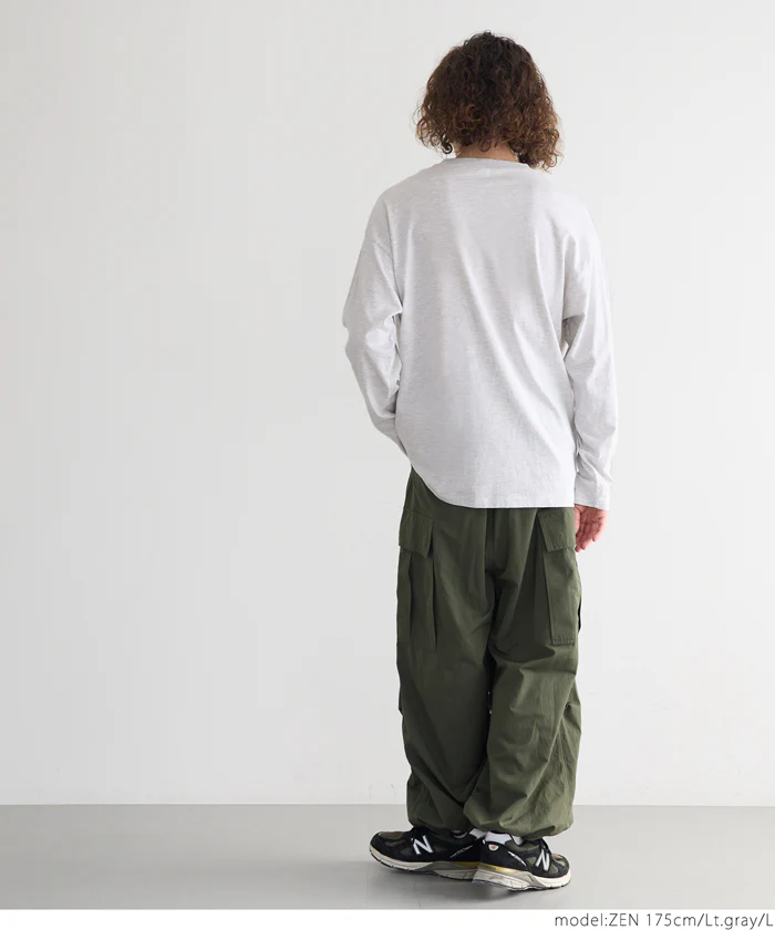 WEB限定セール★1490円→550円 ポイントフィッシュロングTシャツ メンズ レディース メール便不可 - Image 4
