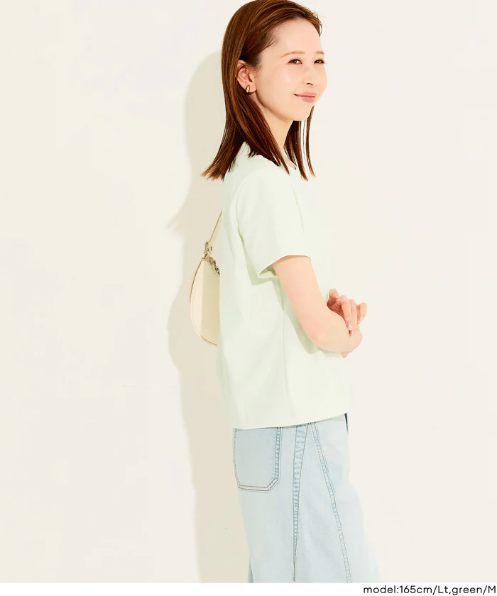 EASYTECHクルーネックTシャツ レディース メール便不可 - Image 12
