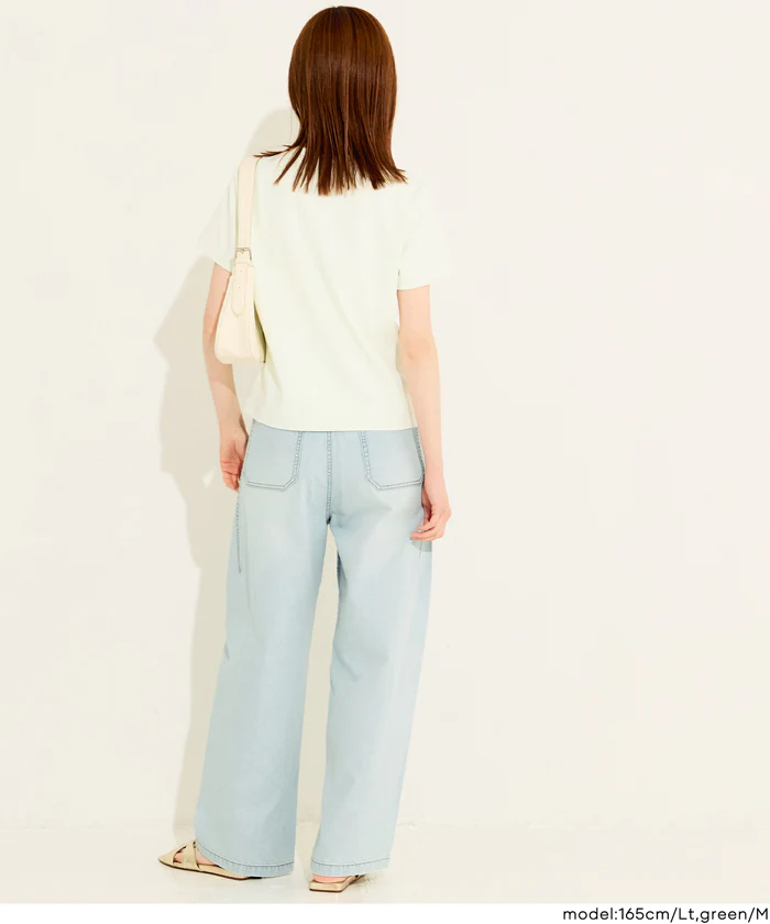EASYTECHクルーネックTシャツ レディース メール便不可 - Image 13