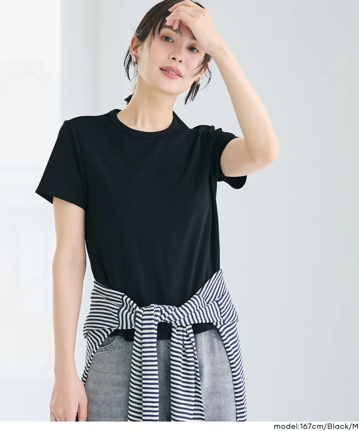 EASYTECHクルーネックTシャツ レディース メール便不可 - Image 18