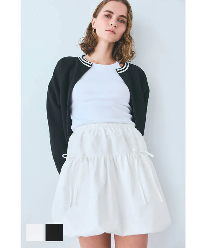 WEB限定セール★1690円→550円 バルーンミニスカート レディース メール便不可