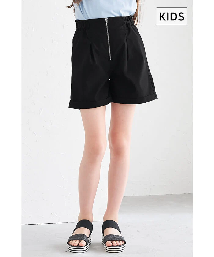 WEB限定セール ★1690円→990円フロントジップショーパン キッズ メール便不可