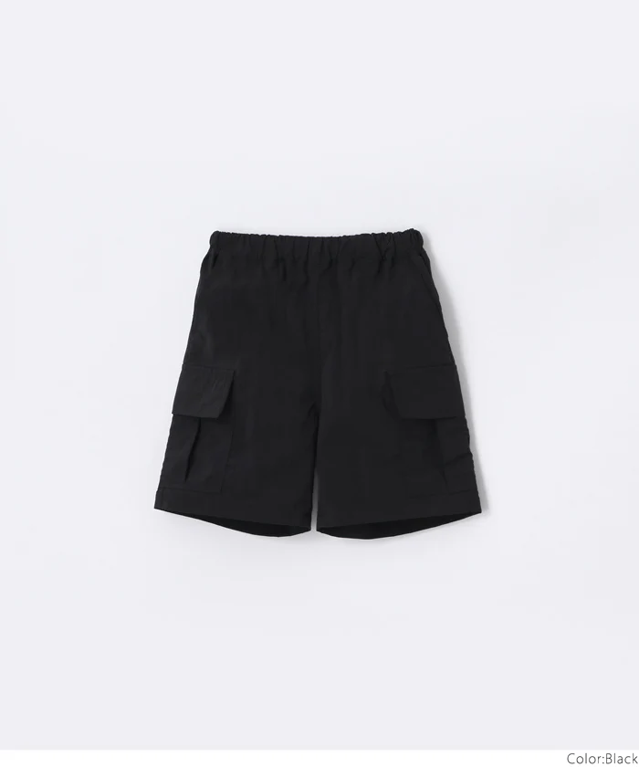 ワッシャーナイロンカーゴハーフパンツ キッズ メール便不可 - Image 16