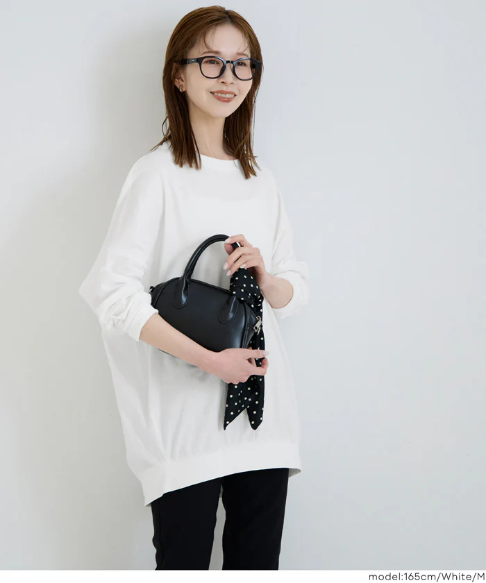 セール★1690円→1490円ドルマンスリーブ長袖Tシャツ レディース メール便不可 - Image 7