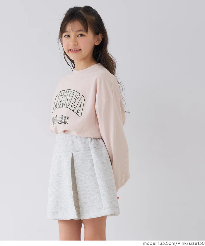 親子お揃いT-スウェットロゴビッグシルエット キッズ メール便不可 - Image 10