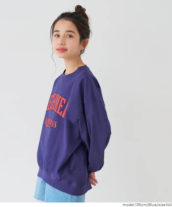 親子お揃いT-スウェットロゴビッグシルエット キッズ メール便不可 - Image 12