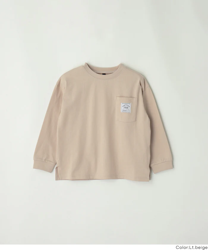 ネームポケット長袖Tシャツ キッズ メール便不可 - Image 13