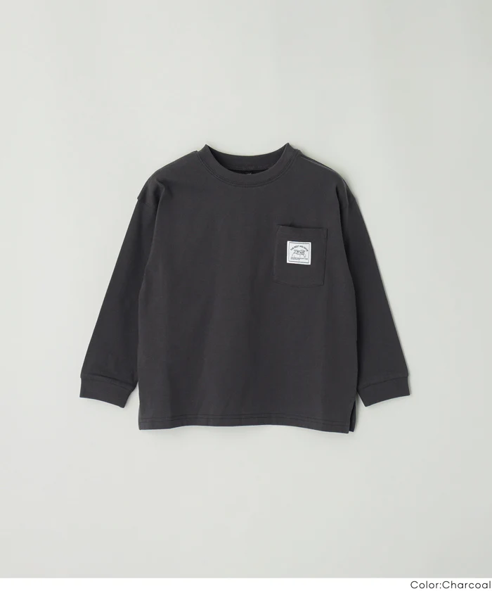 ネームポケット長袖Tシャツ キッズ メール便不可 - Image 14