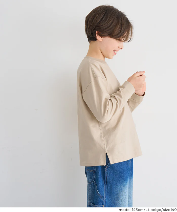 ネームポケット長袖Tシャツ キッズ メール便不可 - Image 8