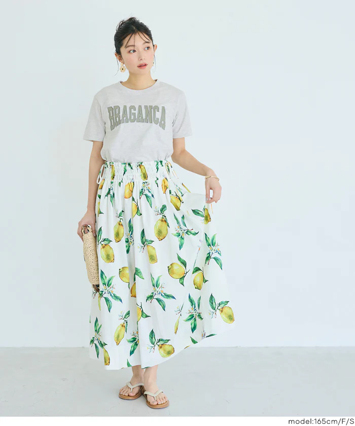 クルーネックロゴTシャツ レディース メール便不可 - Image 6