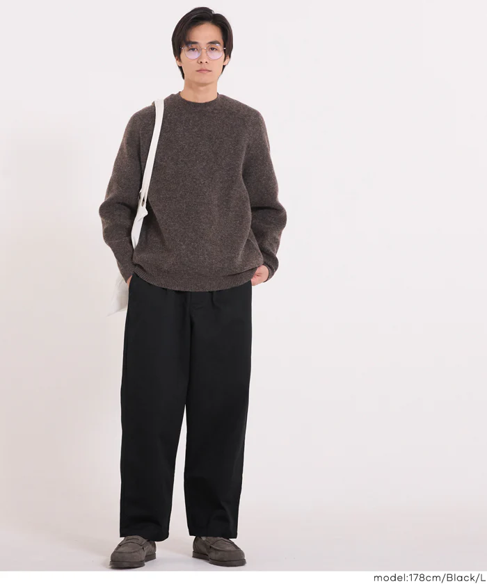 チノワイドパンツ メンズ メール便不可 - Image 2