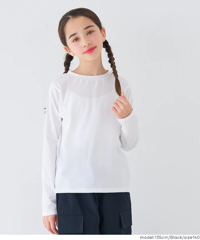 ビスチェ＆長袖Tシャツ 2点セット キッズ メール便不可 - Image 7