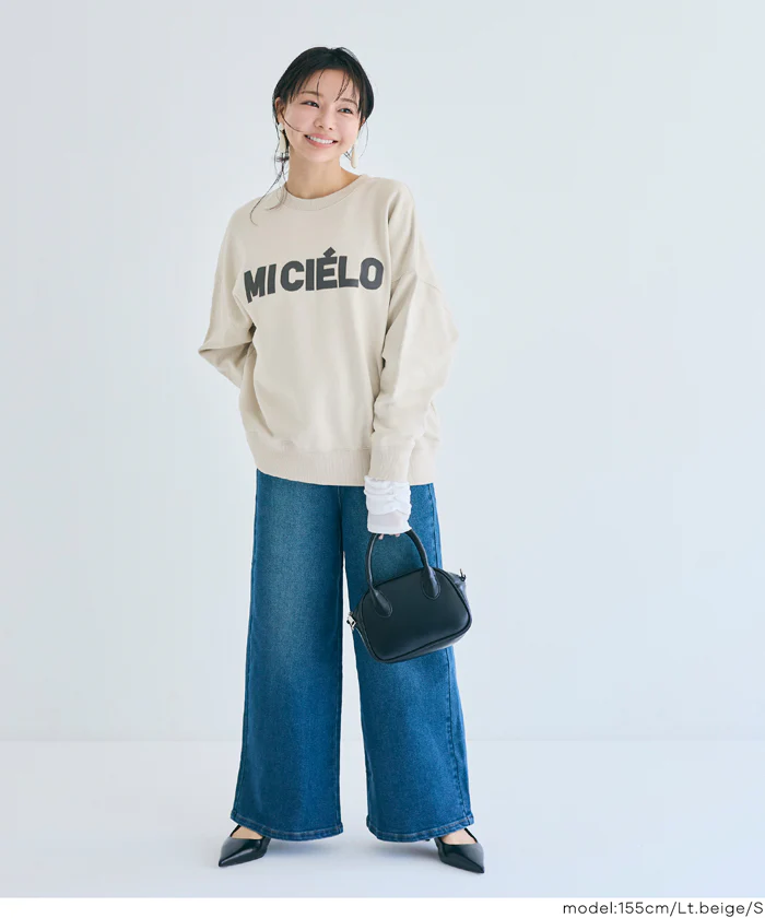 セール★2990円→1990円 ワッペン刺繍裏毛トレーナー レディース メール便不可 - Image 11