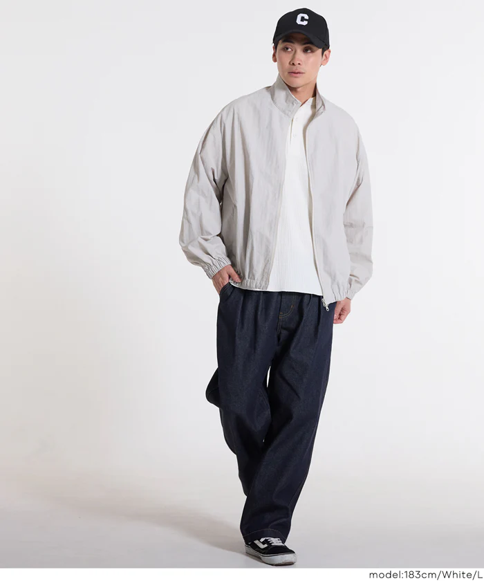 EAZY TEX ワッフルラウンドヘンリーネックロンT メンズ メール便不可 - Image 12