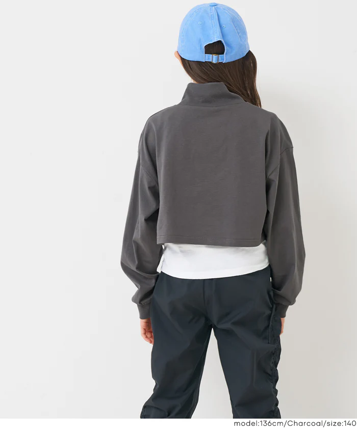 ハーフジップトップス＆タンクトップ 2点セット キッズ メール便不可 - Image 11