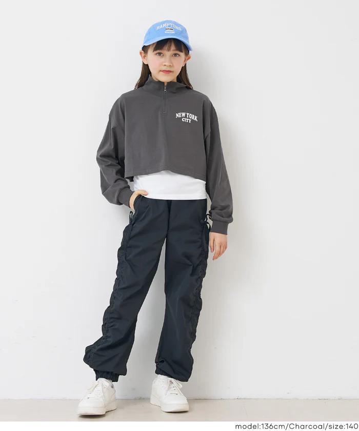 ハーフジップトップス＆タンクトップ 2点セット キッズ メール便不可 - Image 7