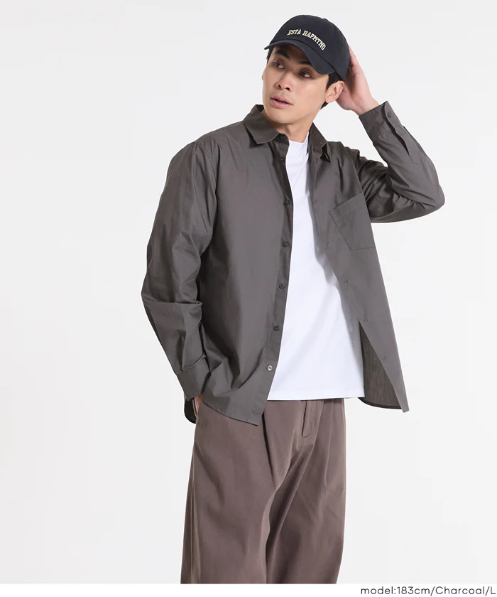 セール★2990円→2490円 ブロード長袖シャツ メンズ メール便不可 - Image 10