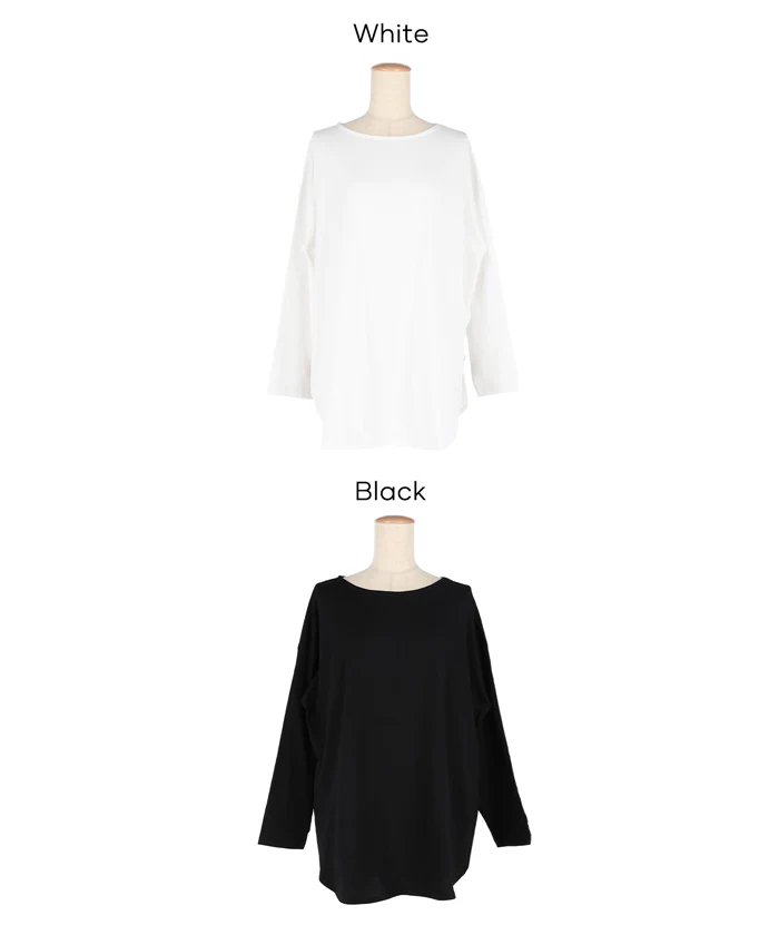 レギュラーオンスコットンサイドスリットビッグTシャツ レディース メール便不可 - Image 20