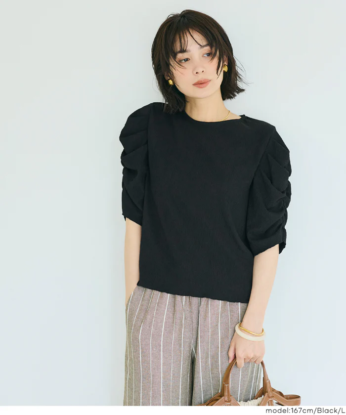 GW限定セール★ シボシャーリングトップス レディース メール便可 - Image 14