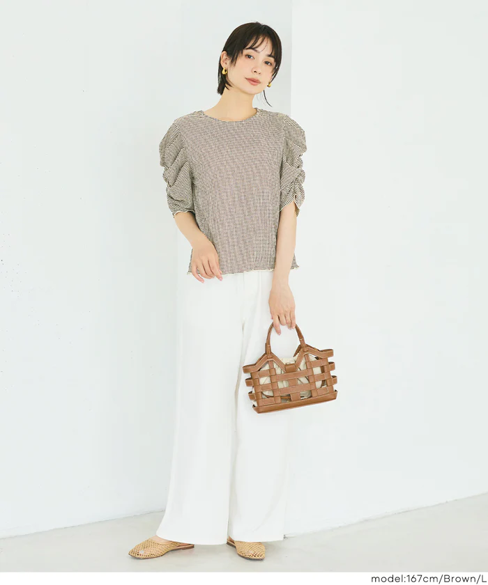 GW限定セール★ シボシャーリングトップス レディース メール便可 - Image 6