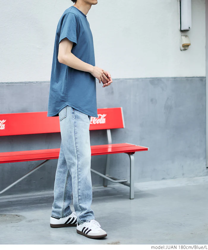 セール★990円→790円 イージーレギュラーテールTシャツ メンズ メール便可 - Image 11