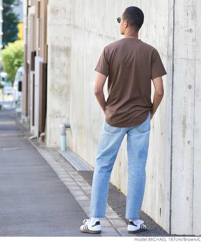 セール★990円→790円 イージーレギュラーテールTシャツ メンズ メール便可 - Image 17