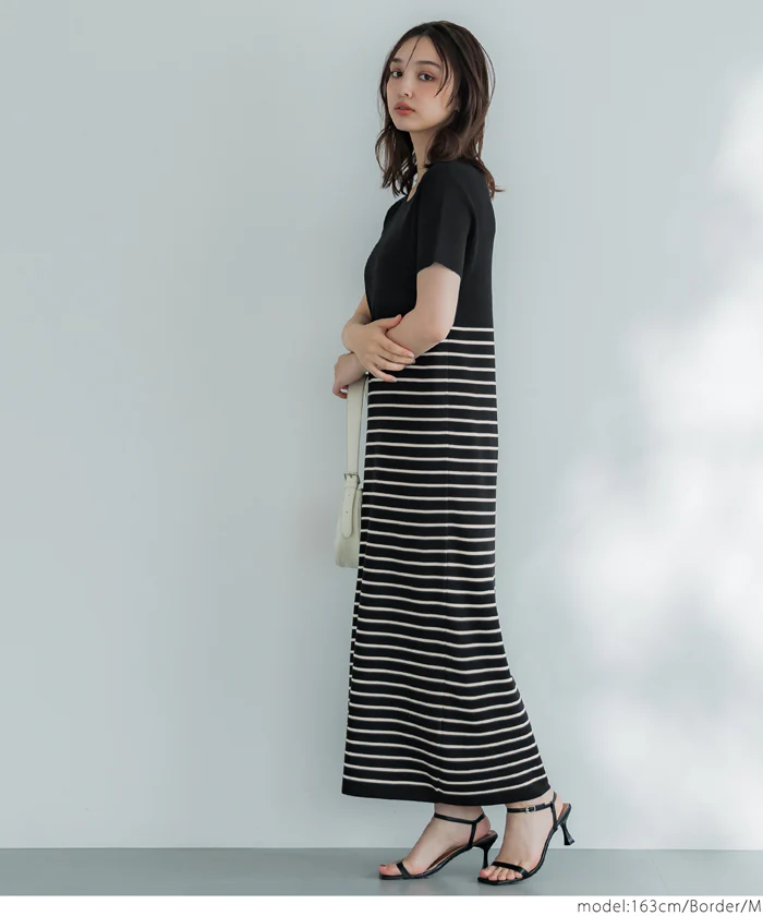 ニットロングワンピース レディース メール便不可 - Image 3