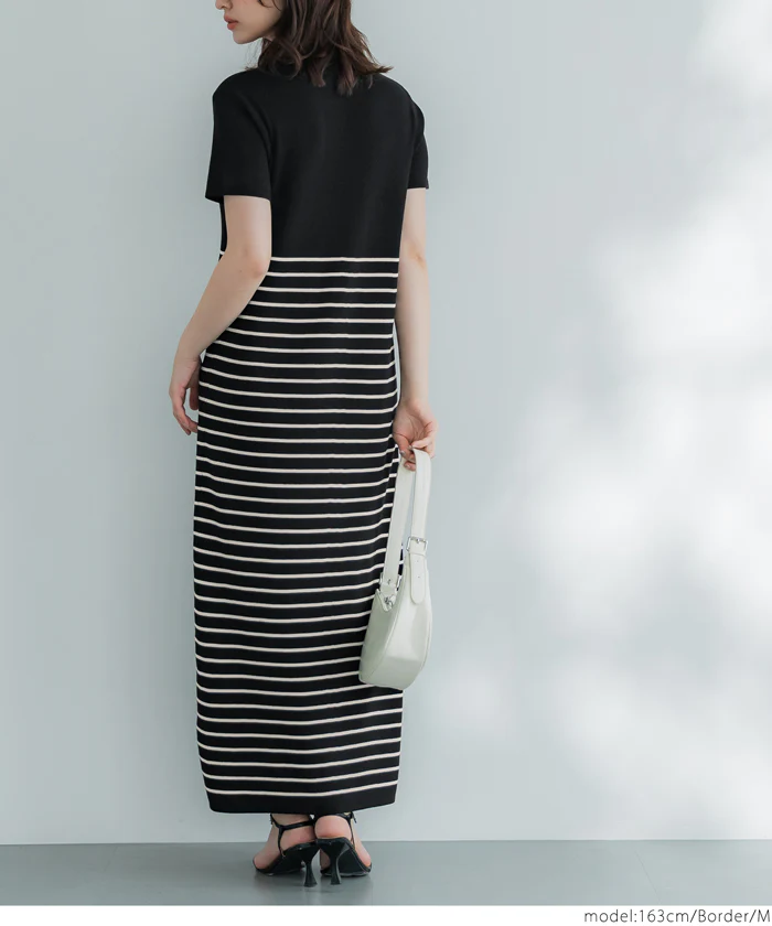ニットロングワンピース レディース メール便不可 - Image 4
