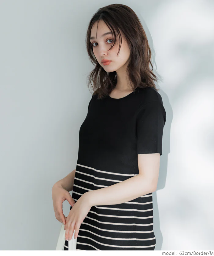 ニットロングワンピース レディース メール便不可 - Image 5