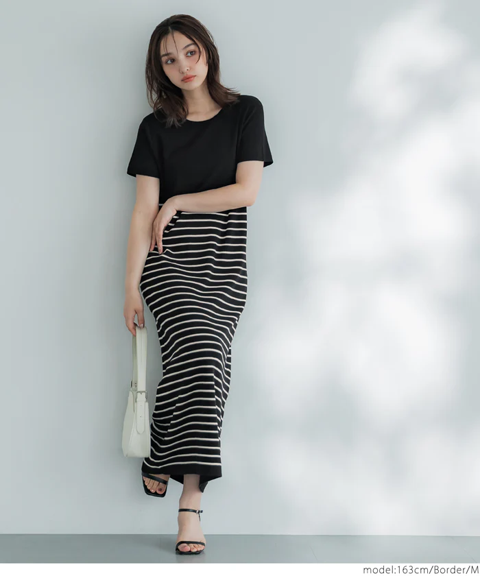 ニットロングワンピース レディース メール便不可 - Image 6