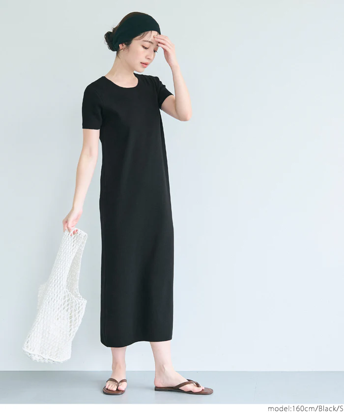 ニットロングワンピース レディース メール便不可 - Image 9