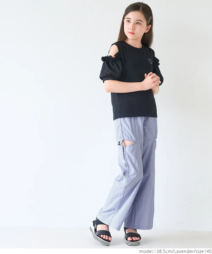 セール★1990円→1490円ワッシャーナイロンスリットベルトパンツ キッズ メール便不可 - Image 10