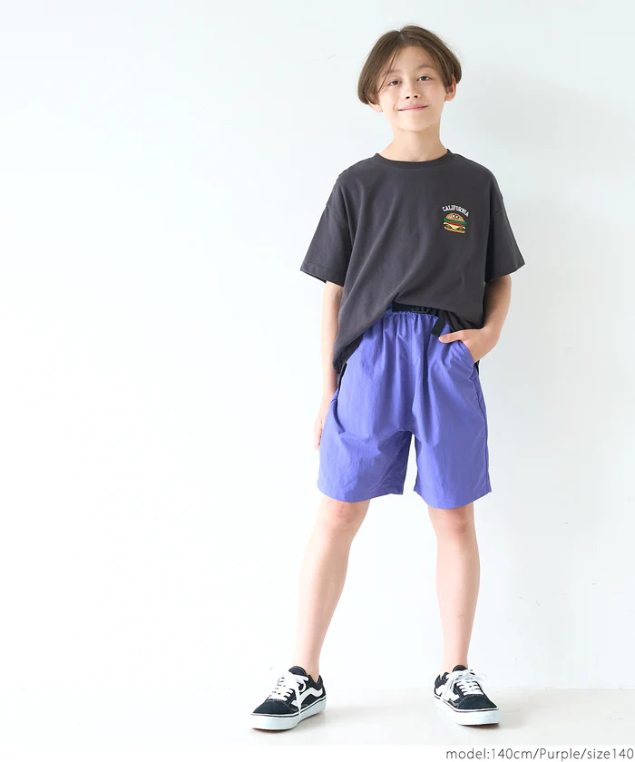 ナイロンリップストップショートパンツ キッズ メール便不可 - Image 7