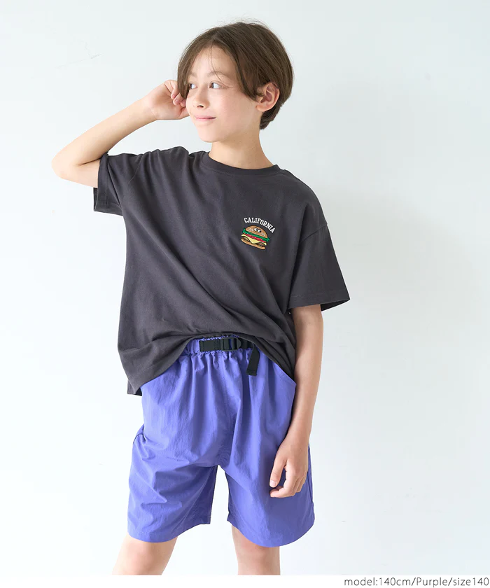 ナイロンリップストップショートパンツ キッズ メール便不可 - Image 9