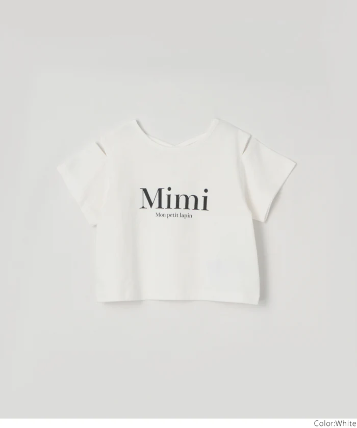 肩あきバッククロスTシャツ キッズ メール便可 - Image 15
